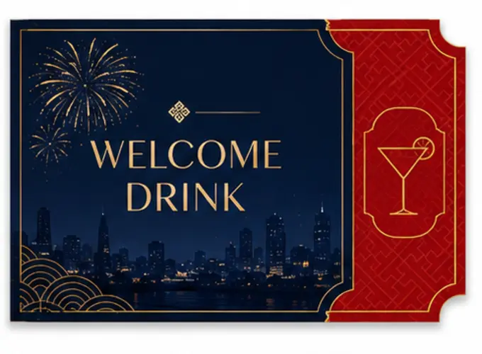 Tết Eve welcome drink voucher